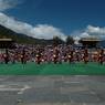 The Bhutanese women dancers