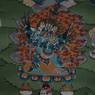 Mural of Phurbu Namchag Pudre Yidam Kilaya=ཕུར་བུ་གནམ་ལྕགས་སྤུ་གྲི་ཡིད་དམ་ཀི་ལ་ཡ།