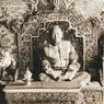Thirteenth Dalai Lama Tupten Gyatso, in the reception room of Chensel Palace at the Norbu Lingka.